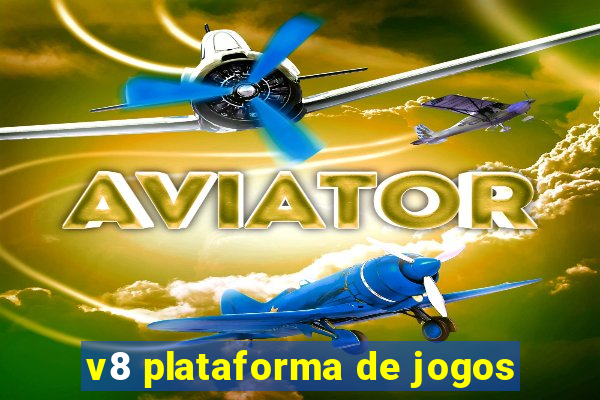 v8 plataforma de jogos